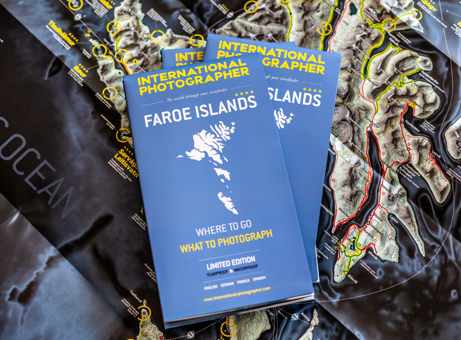 Map Faroe Islands International Photographer