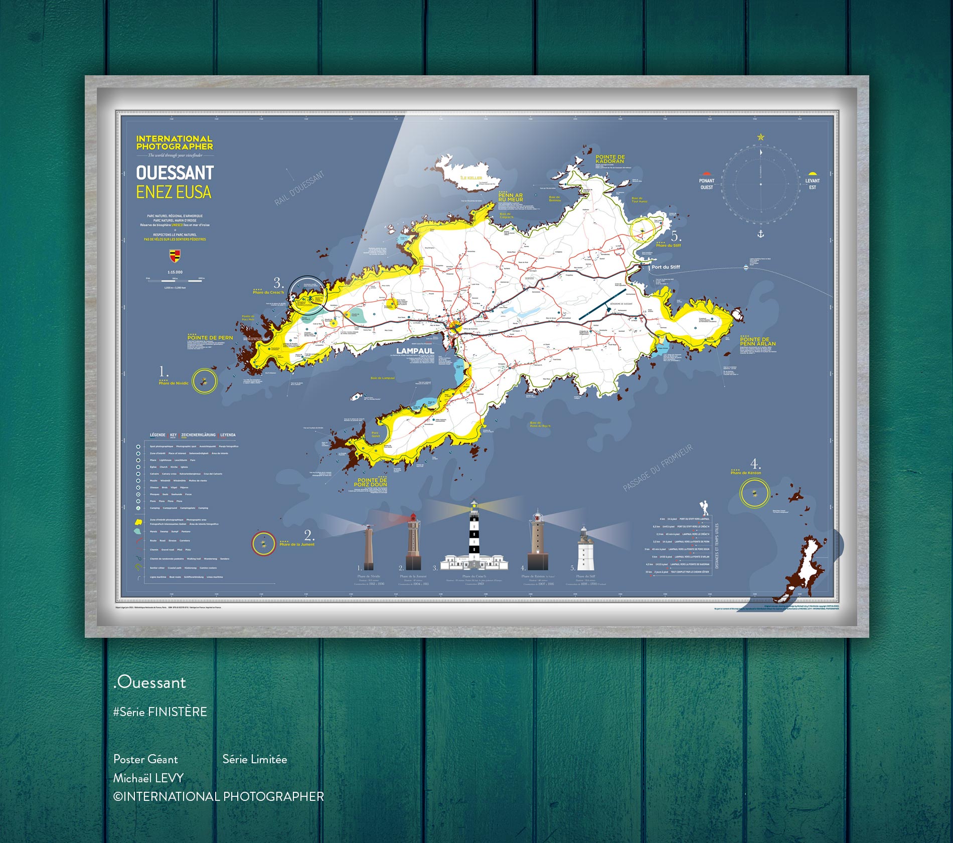 Poster Ouessant : gardez un souvenir de votre voyage en Bretagne