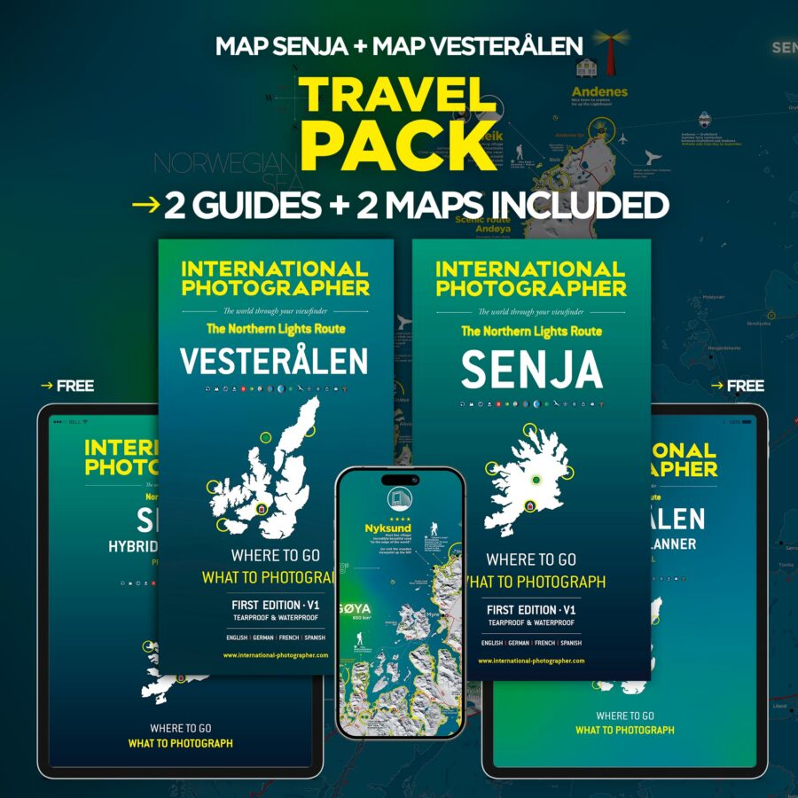 NEW ! SENJA+VESTERÅLEN TRAVEL PACK