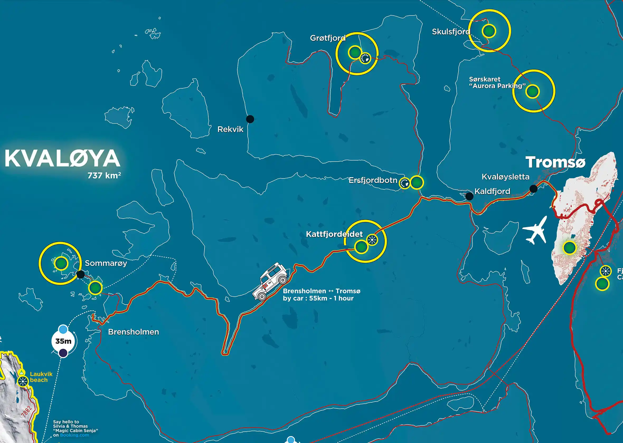 Tromso Norway Map